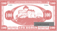 Československo 100 korun (súkromné vydanie) 2022 /2,00/